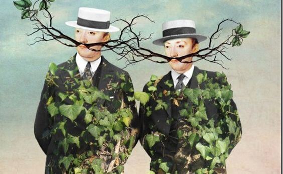 ağaç dalından bıyık