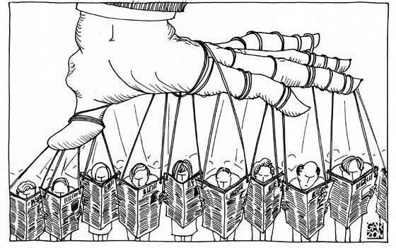 kontrol edilen kukla medya