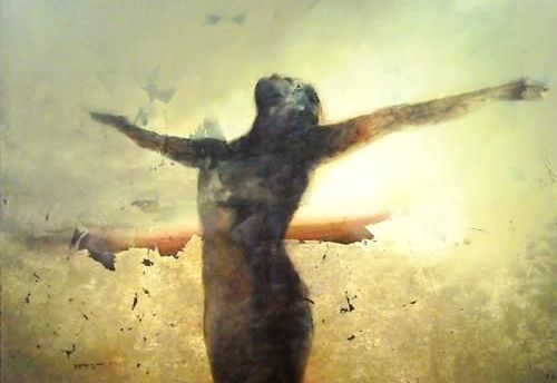 siluet şeklindeki kadın poz veriyor