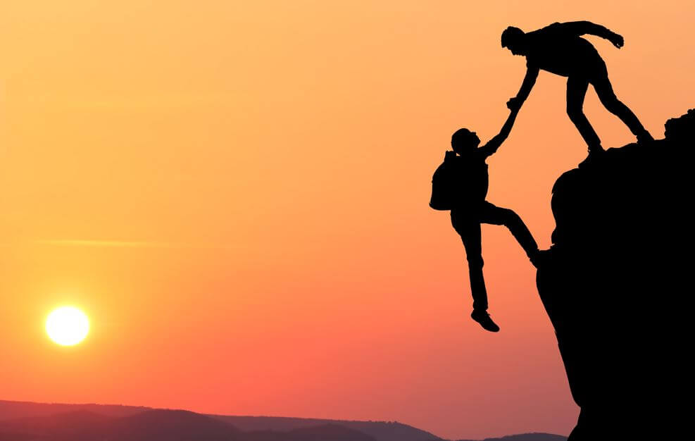 beraber dağa tırmanmak