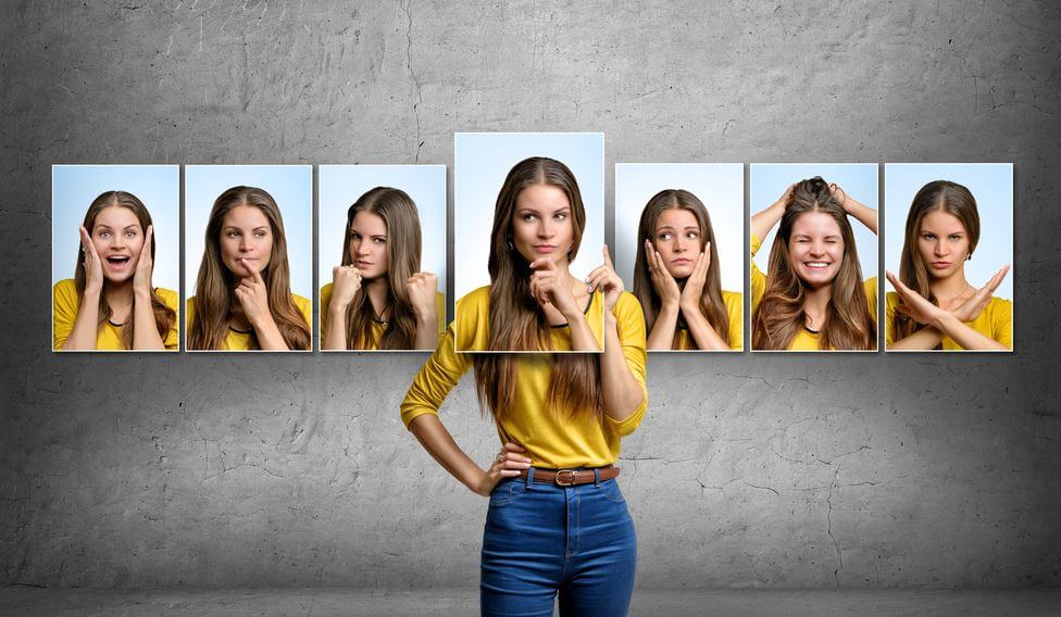 kadinin surat ifadeleri