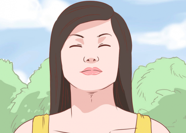 düşünen kadın nefes