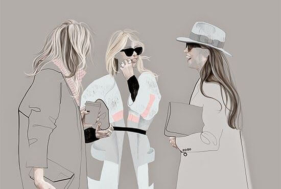 sohbet eden üç kadın