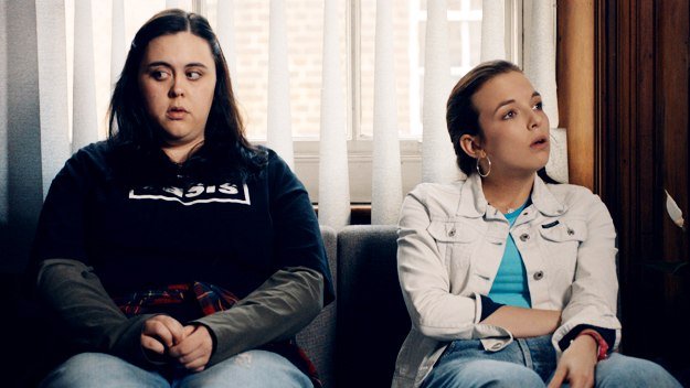 My Mad Fat Diary dizisinden bir kare