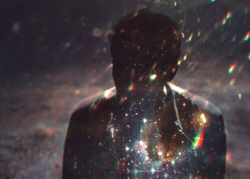 ışıklı yıldızlı adam