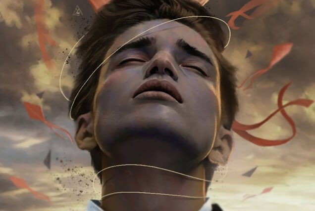 iplere dolanmış surat