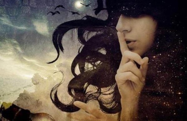 gece saçlı kızın sessizliğe çağrısı