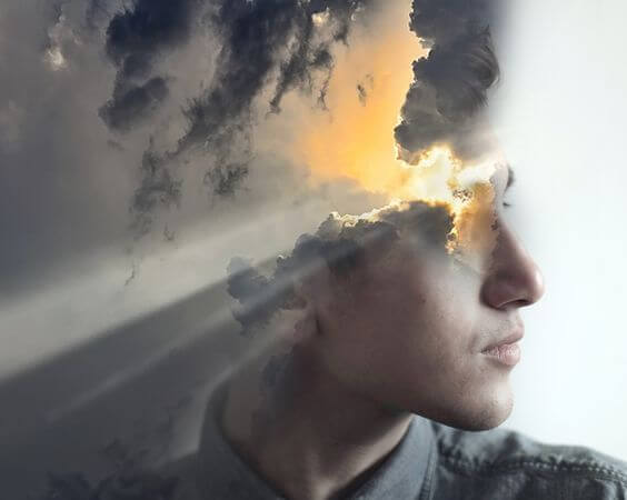 kafası bulutlu adam