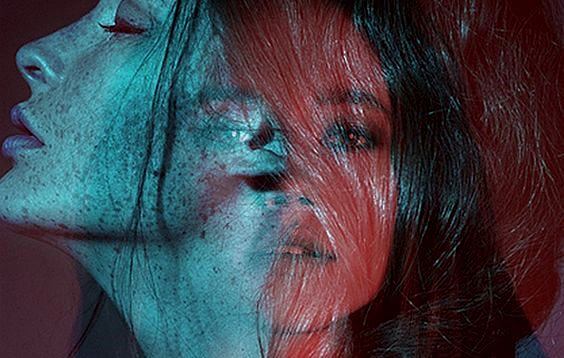 birbirine geçmiş yüzler