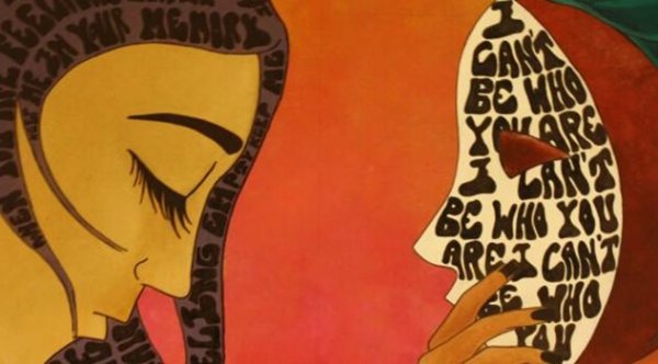 yazılı saçlar ve maskeler