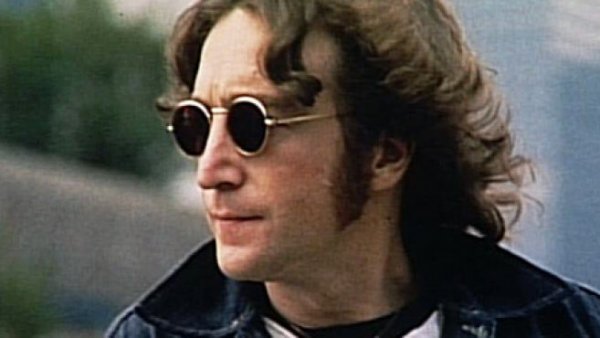 gözlüklü john lennon