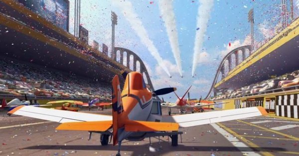 uçaklar film yarış