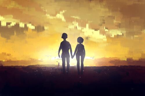 el ele yürüyen çift