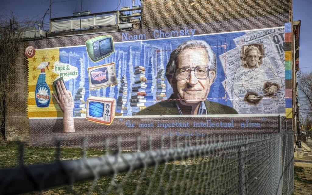 Chomsky grafiti
