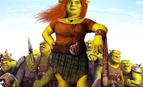 iskoç eteği giyen fiona