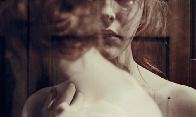 depresyondaki kadın