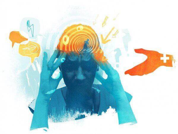 şizoafektif bozukluk yaşayan insan