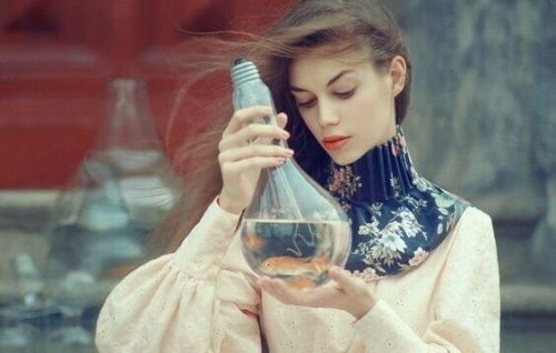 değerlendiren kadın