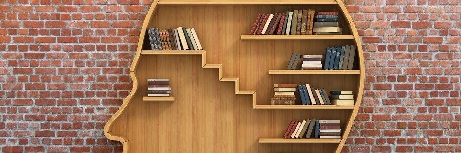 kafa şeklinde kitaplık