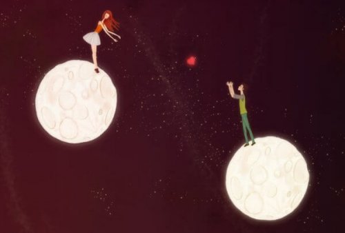 farklı dünyalardan birbirine kalp gönderen insanlar