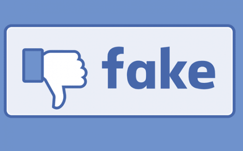 fake yazan facebook butonu