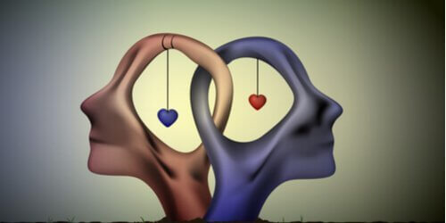 beyinleri iç içe geçmiş kişiler