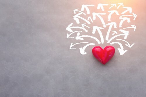 kalpten birçok ok çıkıyor