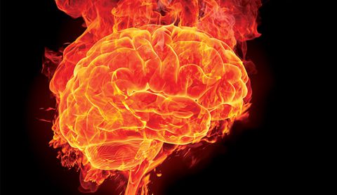 yanan beyin teorisi görseli