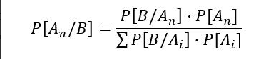 bayes teoremi formülü