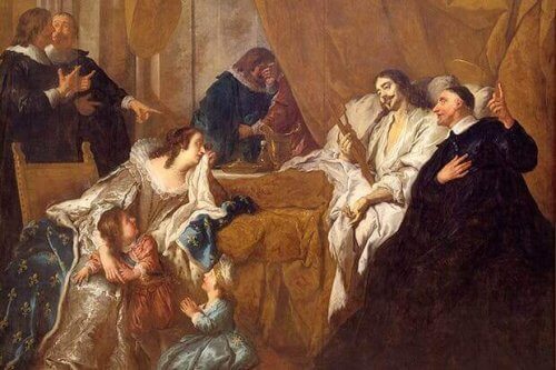 kral louis ve ona üzülen insanlar