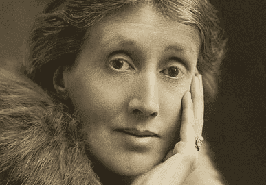 kameraya bakan Virginia Woolf portresi