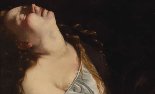 artemisia gentileschi kadın resmi