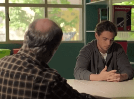 felsefe öğretmeni ve öğrencisi