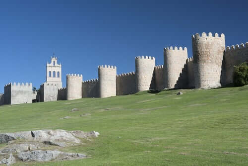 Avila kale duvarları.