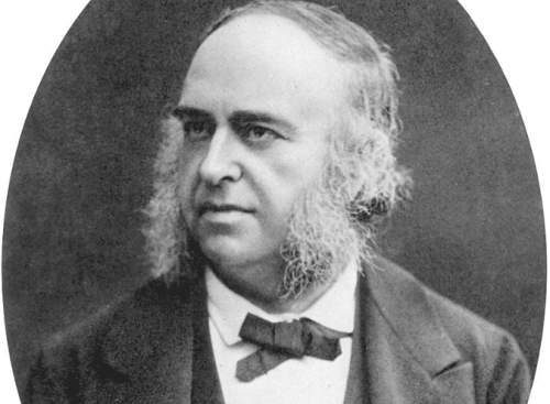 Paul Broca'nın bir portresi.