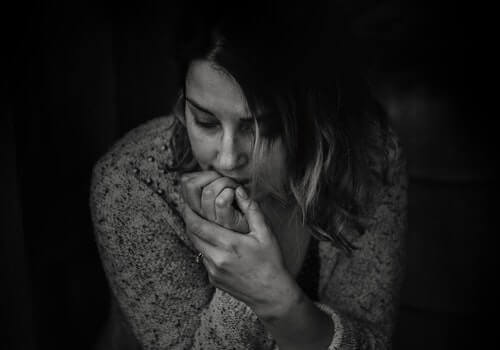 depresyon tanısı alan kadın