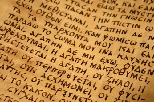 Antik Yunan yazısı