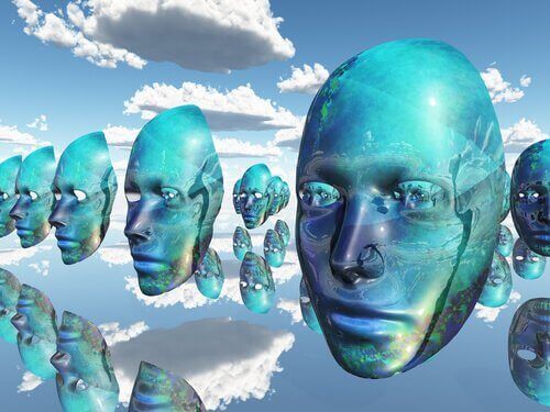 İnsanlar maskeler kullanırlar