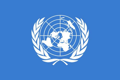 Birleşmiş Milletler logosu.