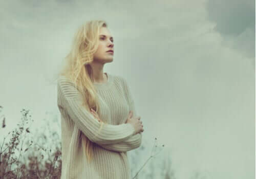 Hayalleri yıkılan bir kadın