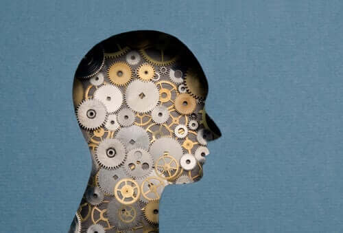 çarklardan oluşan bir kafa