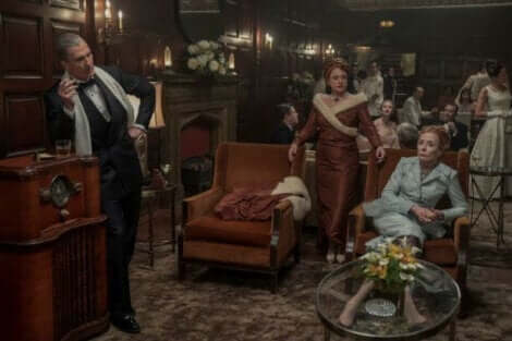 hollywood dizisinden bir sahne